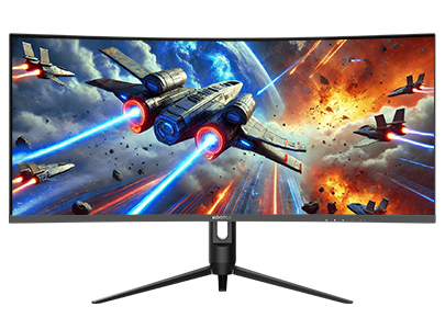 Monitor de jogos UHD de 34 polegadas