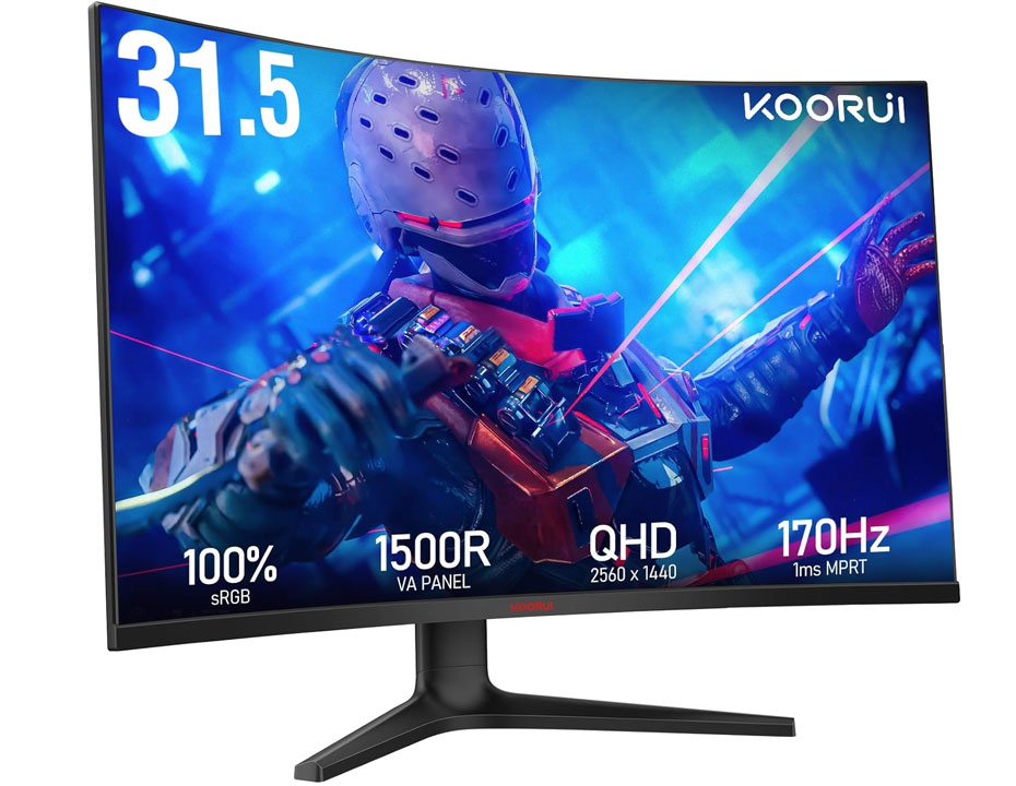 Monitor de jogos de 31,5 