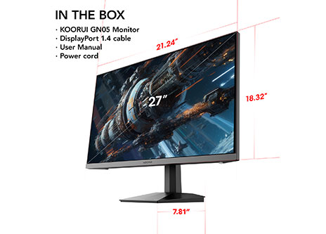 Monitor para jogos de 27